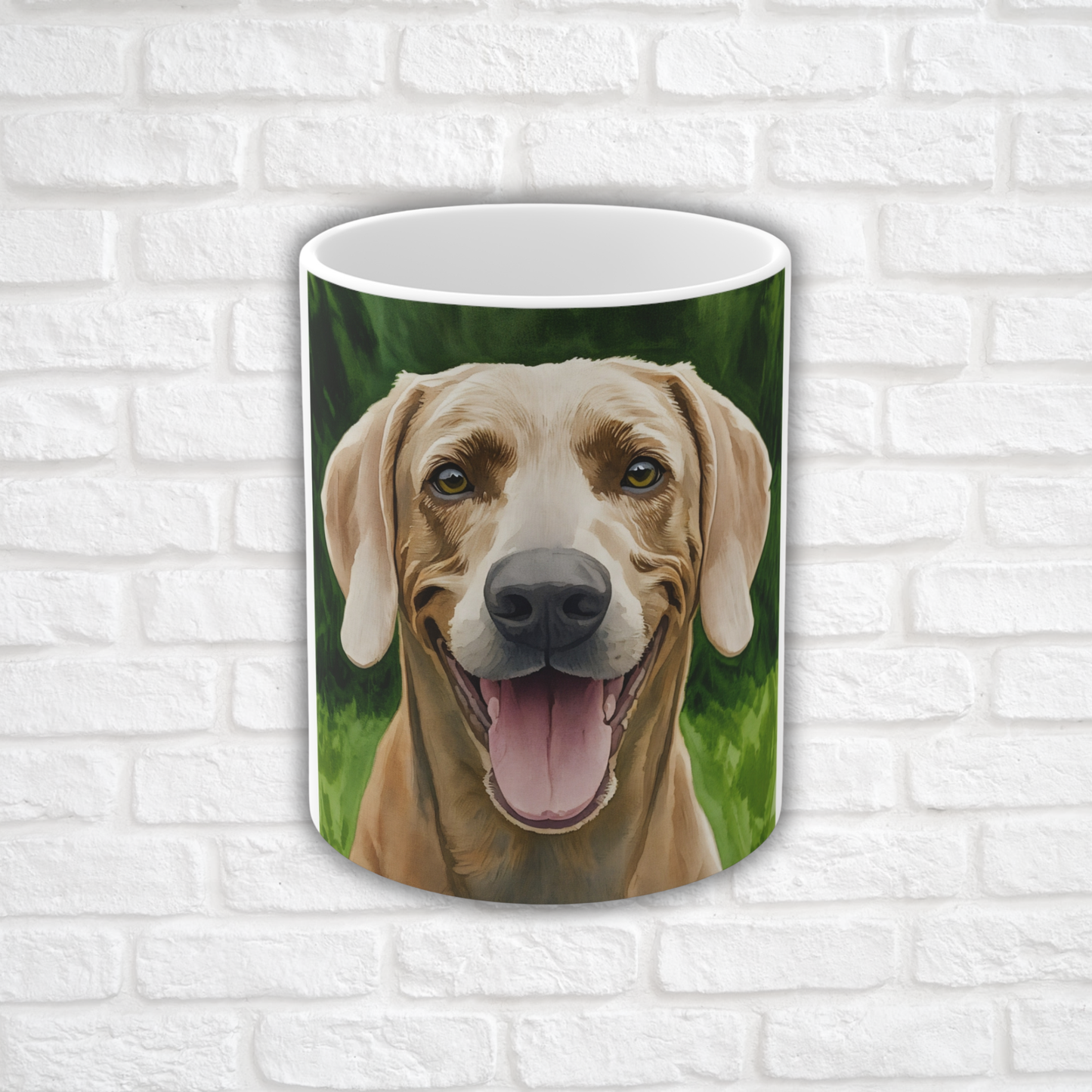 Weimaraner Coffee Mug – Elegant Dog Lover Gift – Classic Breed Design