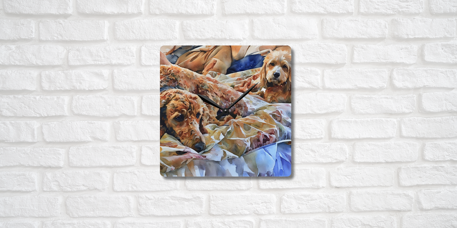 Dog Breed Wall Clocks