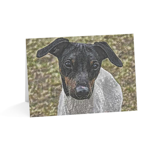 Japanese Terrier Greeting Card Set – Rare & Lively Dog Lover Cards (5"x7")