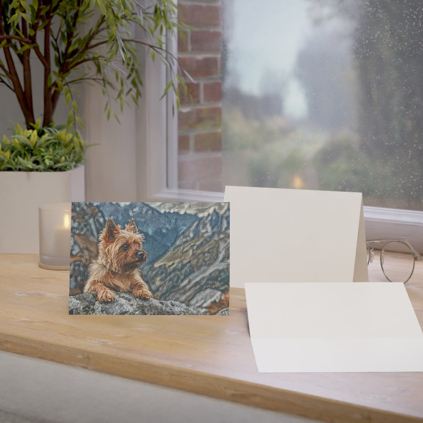 Australian Terrier Greeting Cards (Set of 10, 30, 50) | Cheerful Dog Lover Stationery