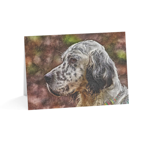 English Setter Greeting Card Set – Dog Breed Art Note Cards