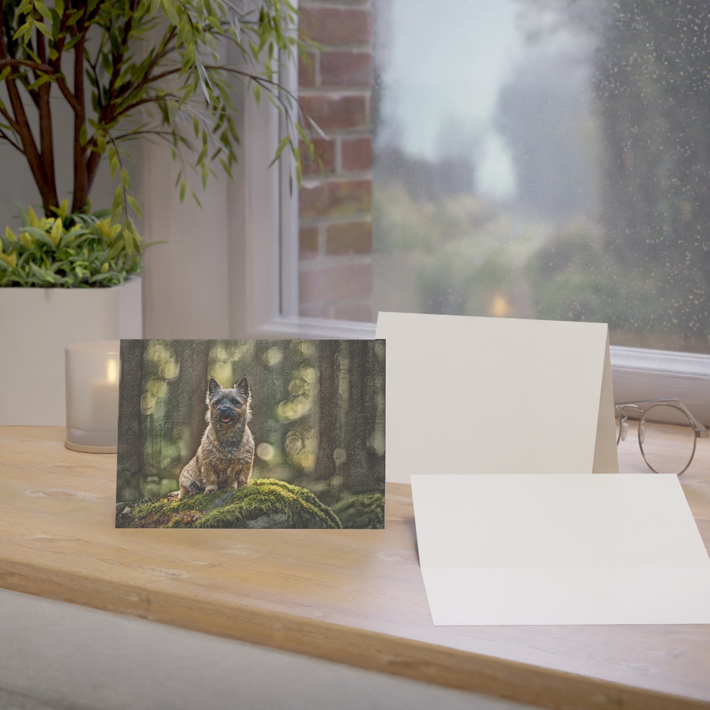 Cairn Terrier Greeting Cards (Set of 10, 30, 50) | Dog Lover Stationery | Blank Inside