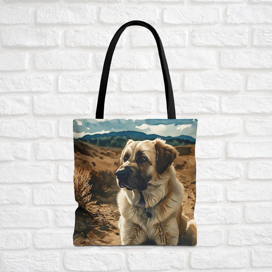 Anatolian Shepherd Dog Tote Bag | Loyal Guardian Gift | Stylish Reusable Shopping Bag