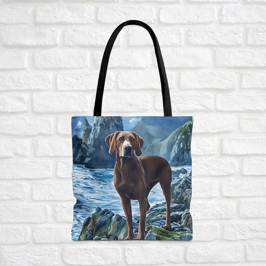 Weimaraner Tote Bag – Elegant Dog Lover Gift – Sleek Sporting Breed Design