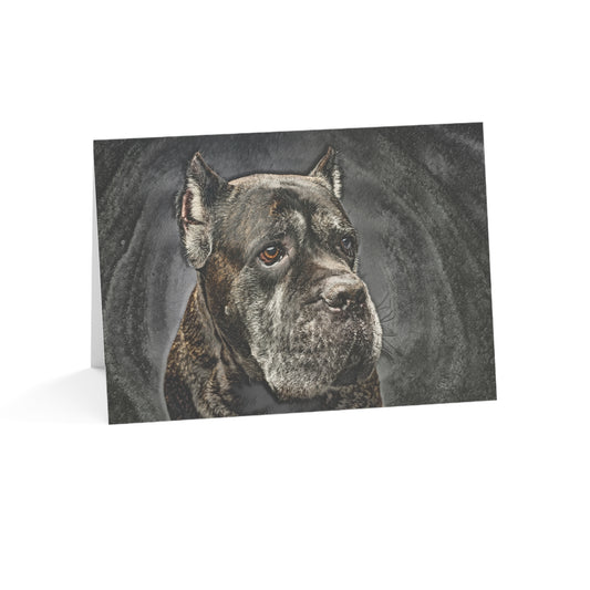 Cane Corso Greeting Cards (Set of 10, 30, or 50) | Dog Lover Gift | Blank Inside with Elegant Cane Corso Art