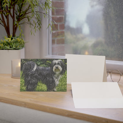 Tibetan Terrier Greeting Cards – Beloved Tibetan Breed Art Set