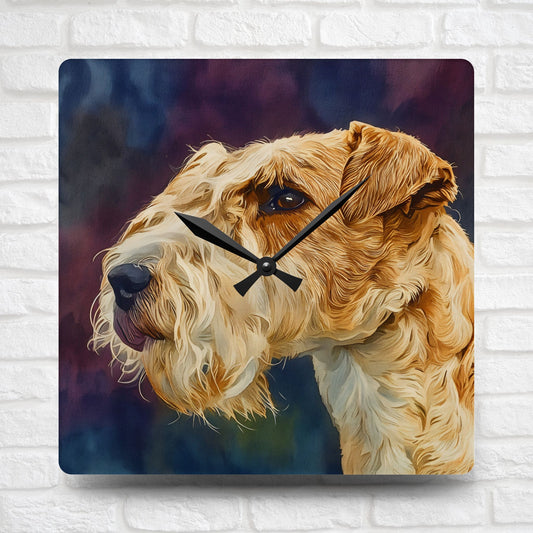 Lakeland Terrier Wall Clock | 10.75” Acrylic Terrier Dog Lover Gift