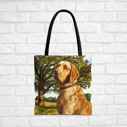 Wirehaired Vizsla Tote Bag – Unique Dog Lover Gift – Artistic Vizsla Design