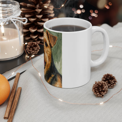 Welsh Terrier Coffee Mug – Bold Dog Lover Gift – Artistic Terrier Portrait