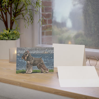 Standard Schnauzer Greeting Cards – Classic Dog Lover Stationery Set