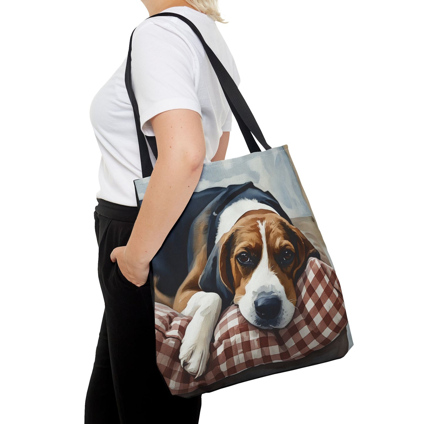 Treeing Walker Coonhound Tote Bag – Bold Dog Lover Gift – Classic Hound Design