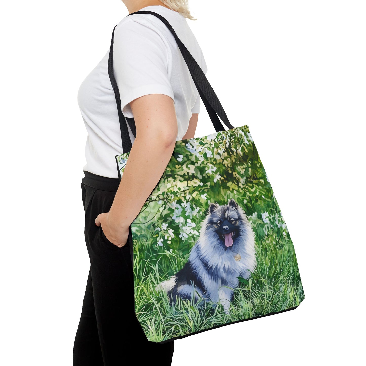 Keeshond Tote Bag | Stylish Dog Lover Gift | Durable Reusable Bag