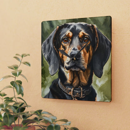 Transylvanian Hound Wall Clock – Watercolor Rare Dog Breed Gift