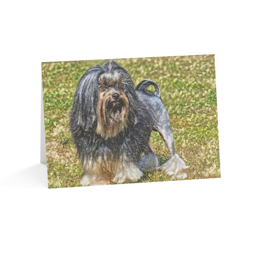 Löwchen Greeting Cards | 5x7 “Little Lion Dog” Note Cards | Sets of 10, 30, 50