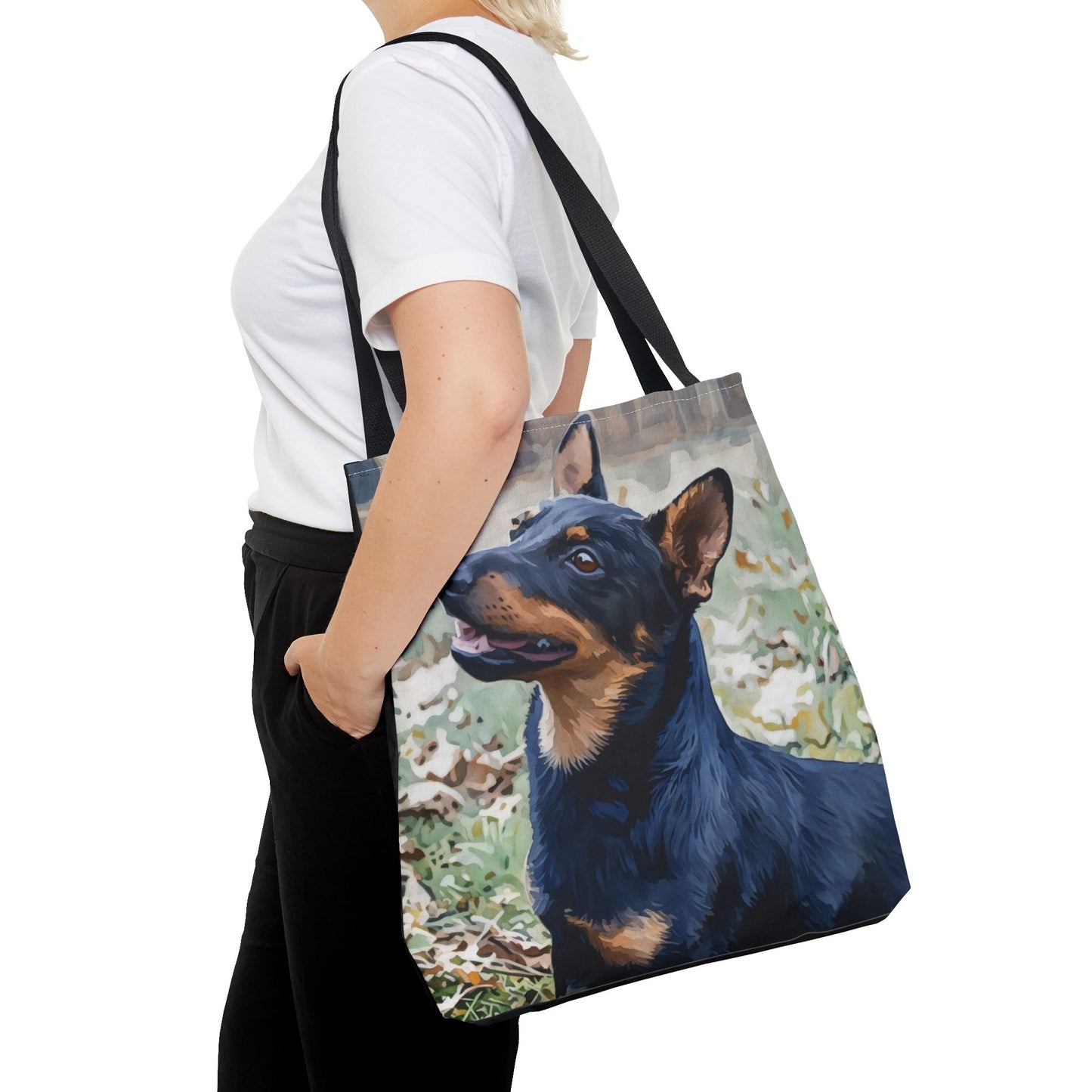 Lancashire Heeler Tote Bag | Rare Dog Breed Lover Gift | Durable Shopping Bag