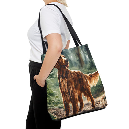 Irish Setter Tote Bag | Graceful Red Dog Lover Gift