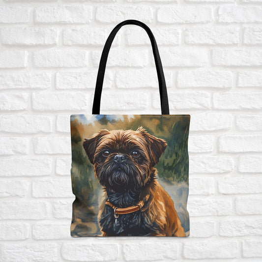 Brussels Griffon Tote Bag | Dog Lover Gift | Stylish Reusable Shopping Bag