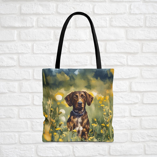 Pointer Tote Bag – Elegant Dog Lover Gift – Watercolor Pointer Art