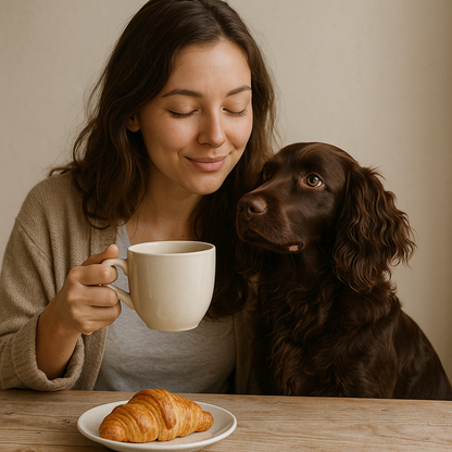 Boykin Spaniel Coffee Mug | Dog Lover Gift | Ceramic Coffee Cup with Boykin Spaniel Art