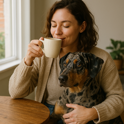 Catahoula Leopard Dog Coffee Mug | Dog Lover Gift | Durable Ceramic Cup with Elegant Catahoula Art
