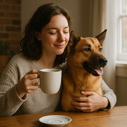 Chinook Coffee Mug | Dog Lover Gift | Durable Ceramic Mug with Chinook Dog Art