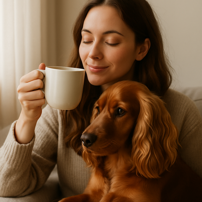 English Cocker Spaniel Coffee Mug – Elegant Watercolor Dog Art – Perfect Gift for Spaniel Lovers