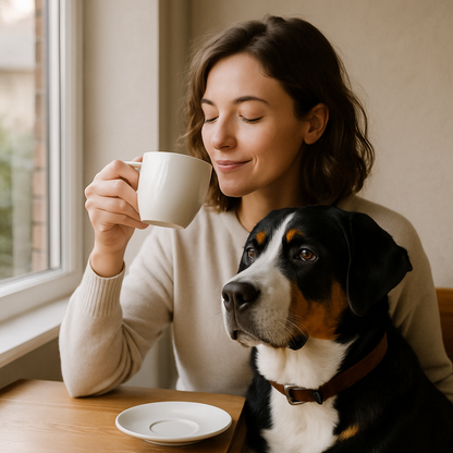 Greater Swiss Mountain Dog Coffee Mug | 11 oz Ceramic Dog Lover Gift with C Handle