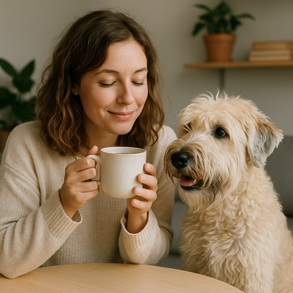 Soft-Coated Wheaten Terrier Coffee Mug – Watercolor Dog Lover Gift