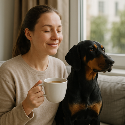 Transylvanian Hound Coffee Mug – Watercolor Dog Lover Gift