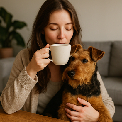 Welsh Terrier Coffee Mug – Bold Dog Lover Gift – Artistic Terrier Portrait