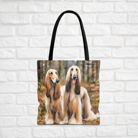 Afghan Hound Tote Bag | Elegant Dog Lover Gift | Stylish & Practical Carryall