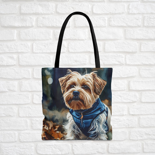 Biewer Terrier Tote Bag | Dog Lover Gift | Stylish Reusable Bag with Biewer Terrier Art