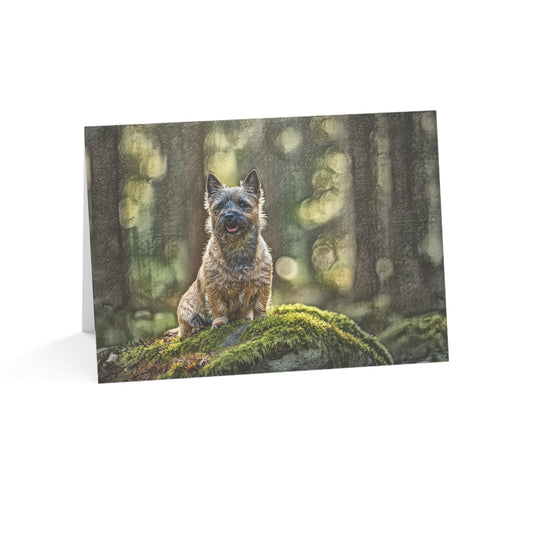 Cairn Terrier Greeting Cards (Set of 10, 30, 50) | Dog Lover Stationery | Blank Inside