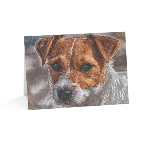 Jack Russell Terrier Greeting Card Set – Energetic & Loyal Dog Lover Cards (5"x7")