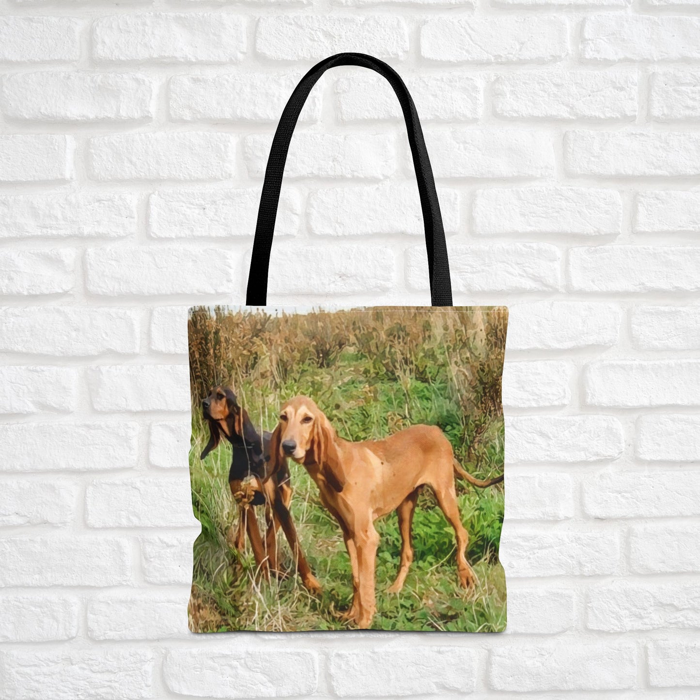 Segugio Italiano Tote Bag – Elegant Scent-hound Lover Gift – Watercolor Segugio Art