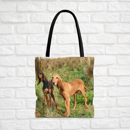Segugio Italiano Tote Bag – Elegant Scent-hound Lover Gift – Watercolor Segugio Art