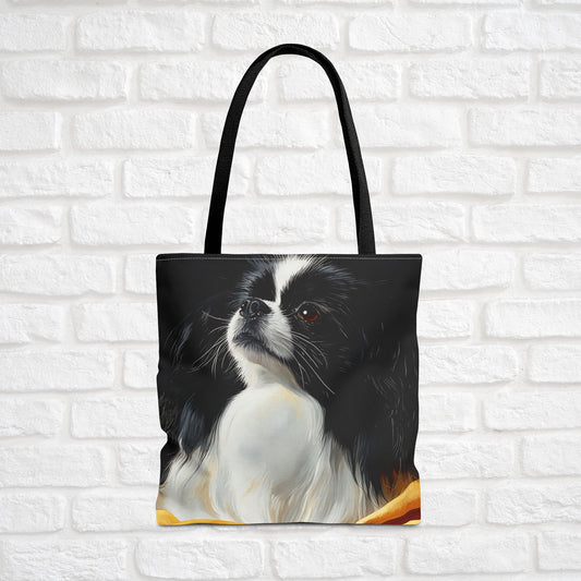 Japanese Chin Tote Bag – Regal & Affectionate Dog Lover Gift