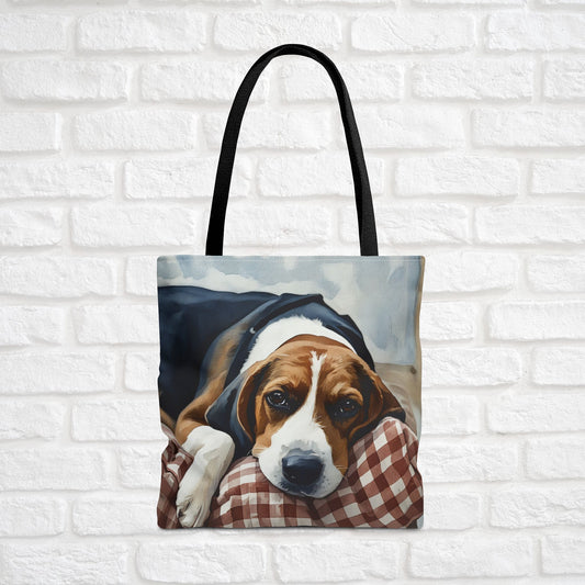 Treeing Walker Coonhound Tote Bag – Bold Dog Lover Gift – Classic Hound Design