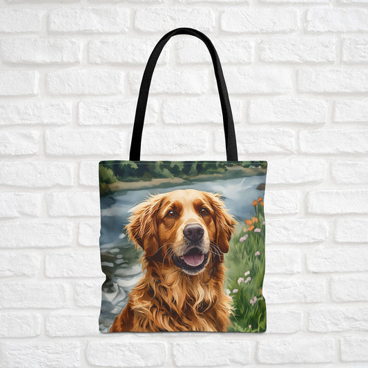 Chesapeake Bay Retriever Tote Bag | Dog Lover Gift | Stylish Reusable Bag with Retriever Art