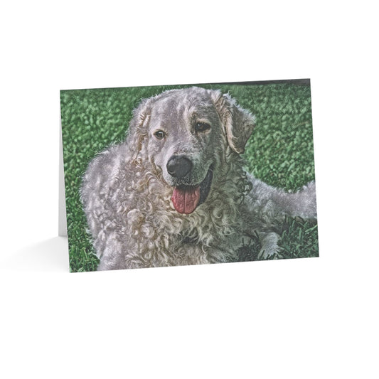 Kuvasz Greeting Cards | 5x7 Hungarian Dog Breed Note Cards | Sets of 10, 30, 50