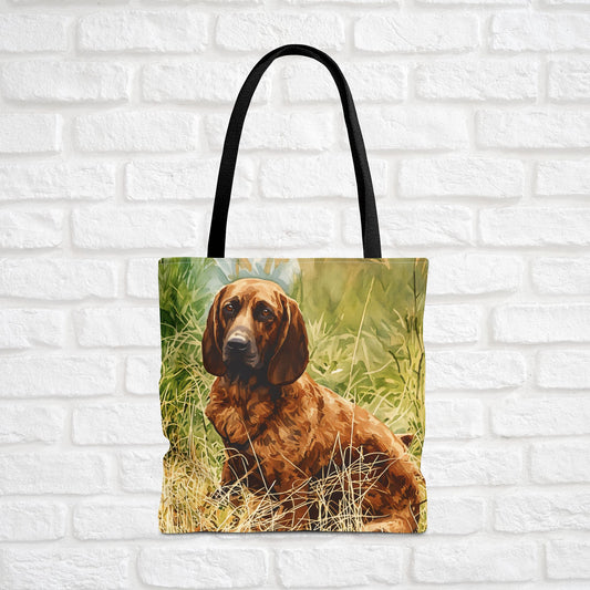 Hanoverian Scenthound Tote Bag | Durable Reusable Dog Lover Gift