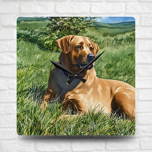 Broholmer Wall Clock | Dog Lover Gift | Unique Acrylic Dog Breed Clock