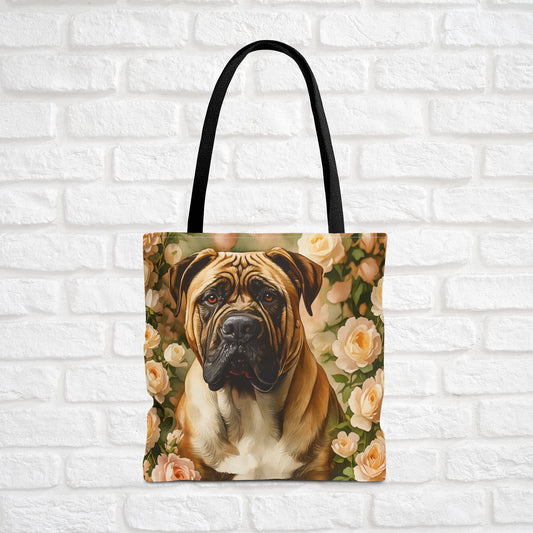 Presa Canario Tote Bag – Strong Dog Lover Gift – Watercolor Presa Canario Art