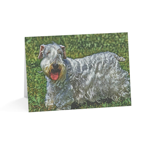 Sealyham Terrier Greeting Cards – Charming Dog Lover Stationery – Artistic Sealyham Design