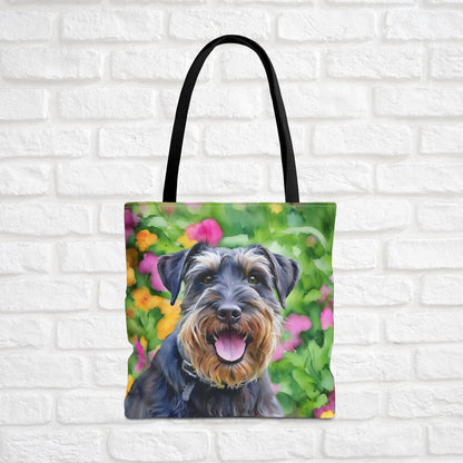 Standard Schnauzer Tote Bag – Watercolor Dog Lover Gift