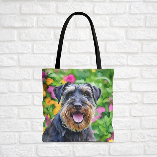 Standard Schnauzer Tote Bag – Watercolor Dog Lover Gift