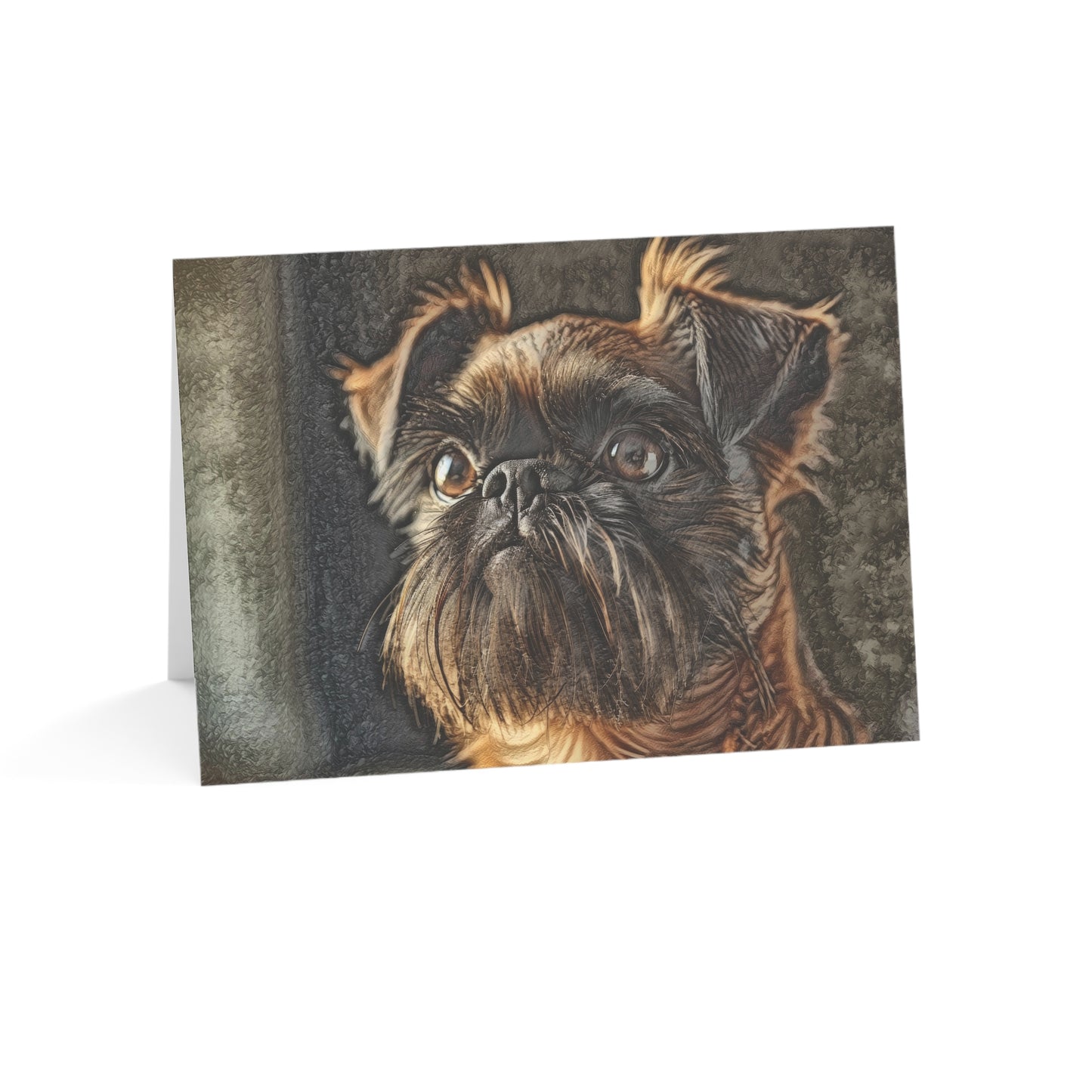Brussels Griffon Greeting Cards (Set of 10, 30, 50) | Dog Lover Stationery | Blank Inside