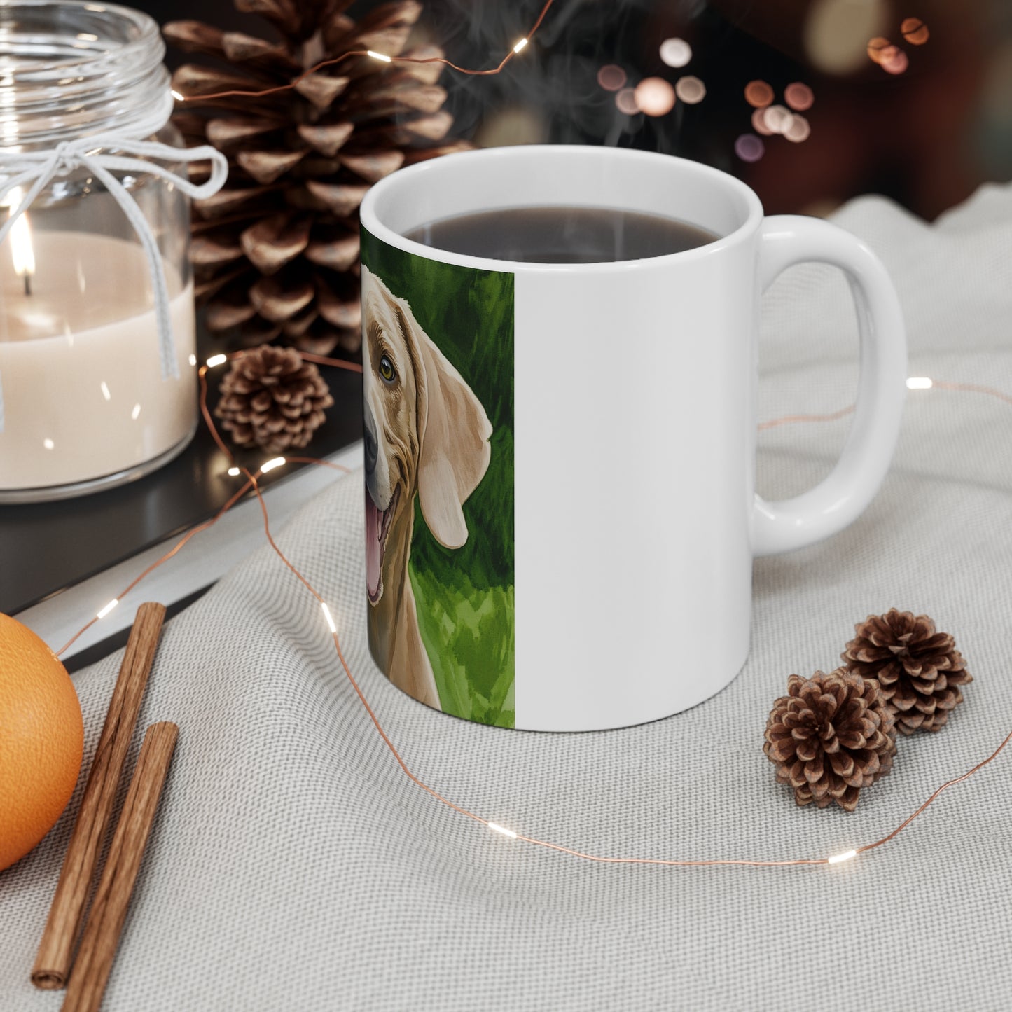 Weimaraner Coffee Mug – Elegant Dog Lover Gift – Classic Breed Design