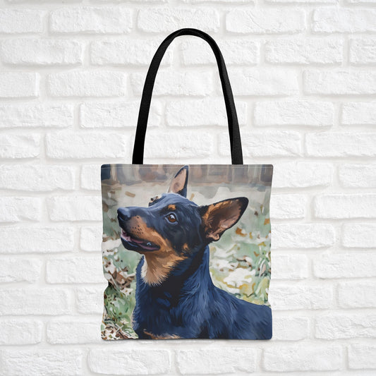 Lancashire Heeler Tote Bag | Rare Dog Breed Lover Gift | Durable Shopping Bag