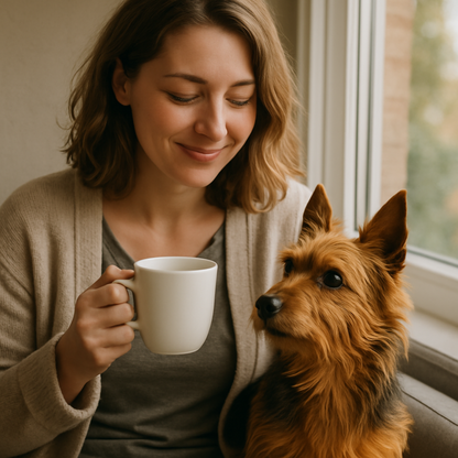 Australian Terrier Coffee Mug | Lively Dog Lover Gift | Ceramic Tea & Coffee Cup